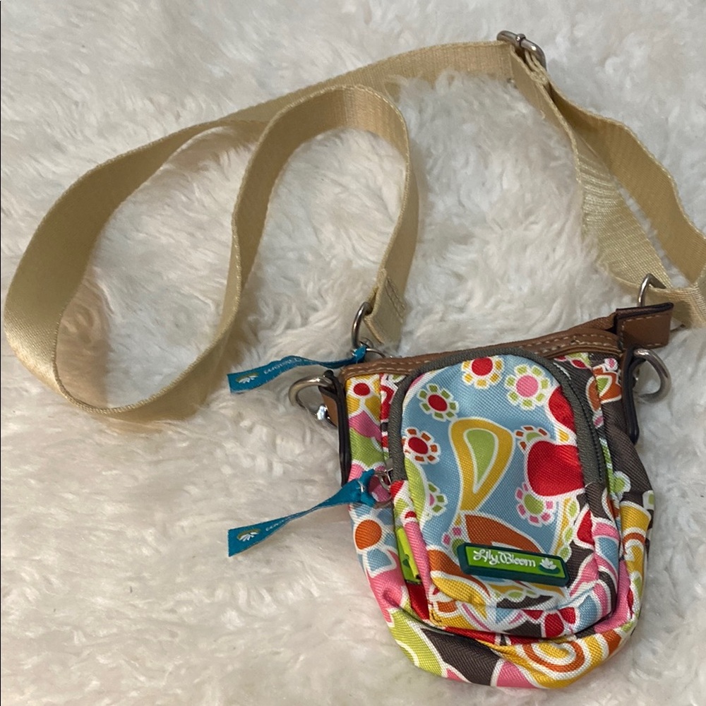 Lily Bloom Colorful Crossbody Bag Purse